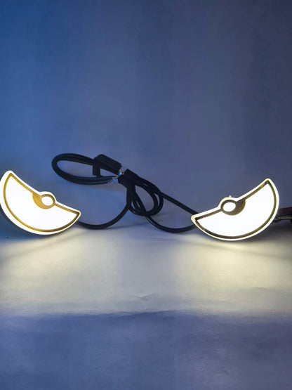 PAR OJOS DE COLORES PARA MOTO (TU-11B)