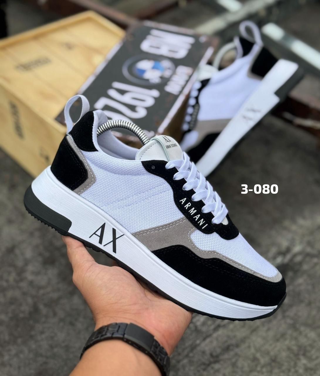 TENIS ZAPATILLAS ARMANI CABALLERO